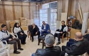 جلسه بررسی وضعیت ساختمان ناایمن آلومینیوم توسط مدیریت بحران منطقه ۱۱