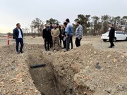 احداث مخزن ۱۲۰۰ مترمکعبی ذخیره آب در بوستان جنگلی خرگوش‌دره