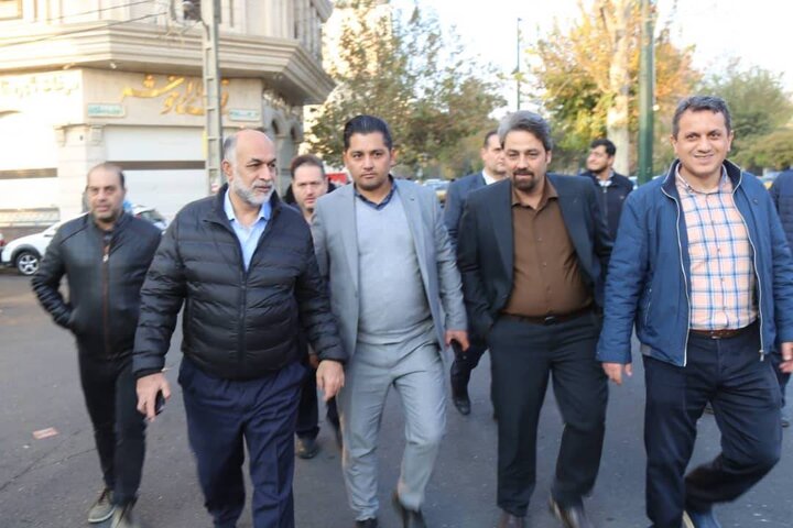 بازدید مدیرکل هماهنگی فنی و عمرانی شهرداری از روند اجرای طرح تحولی ۳۶۰ درجه در منطقه ۱۳
