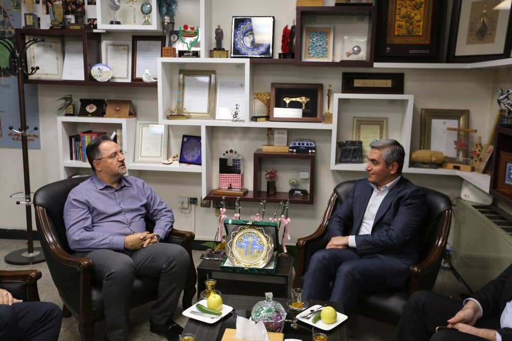 دیدار رئیس فراکسیون گردشگری مجلس با مشاور وزیر میراث