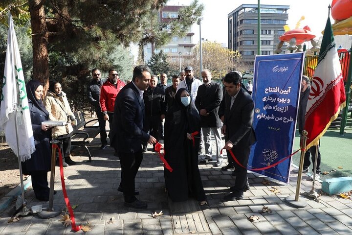 افتتاح و بهره‌برداری پروژه‌های طرح من شهردارم ۳ در محلات منطقه ۲