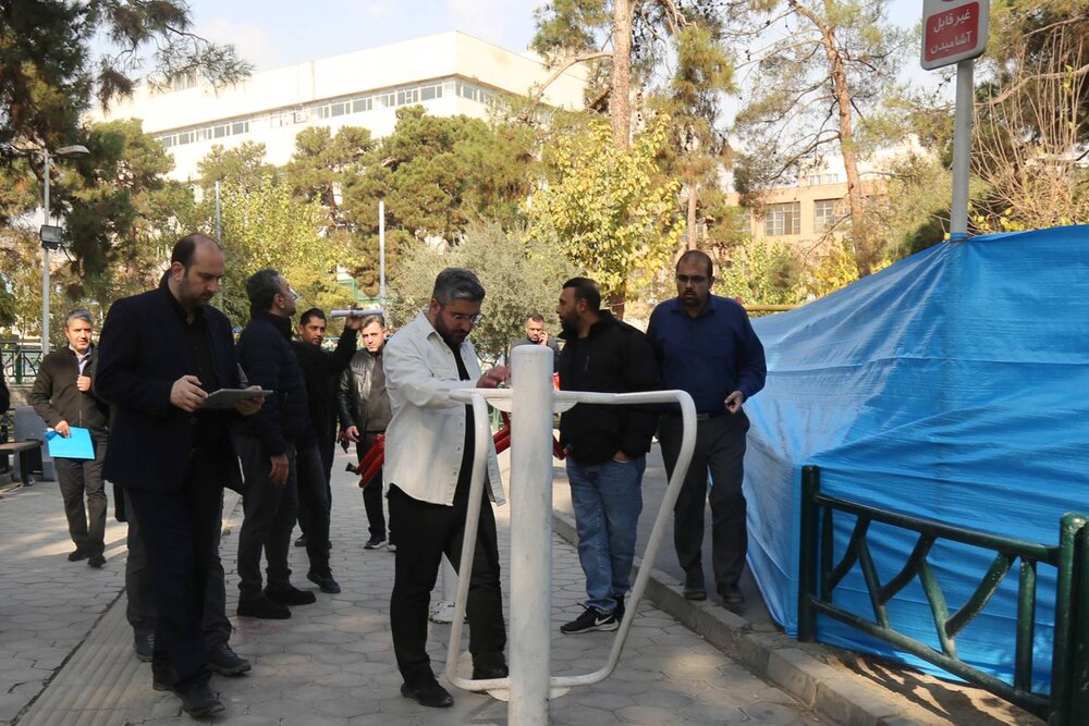 ارتقای ایمنی،استانداردسازی تجهیزات و نشاط اجتماعی بوستانهای منطقه ۱۳