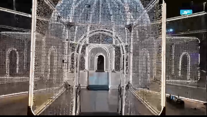 جشنواره نور و رنگ پارک ملت آغاز شد