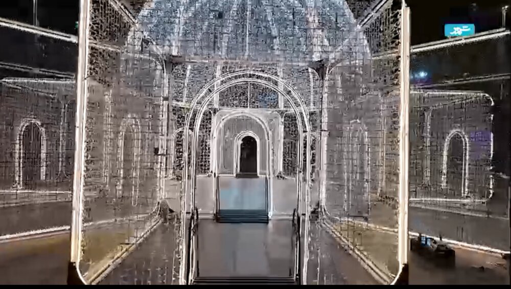 جشنواره نور و رنگ پارک ملت آغاز شد