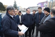 بازدید مدیرکل هماهنگی فنی و عمرانی شهرداری تهران از اجرای مرحله سوم طرح ۳۶۰ درجه در منطقه ۳