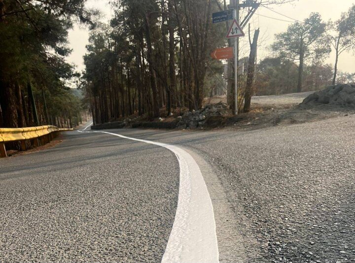 تکمیل عملیات خط‌کشی و ایمن‌سازی ترافیکی معابر بوستان چیتگر