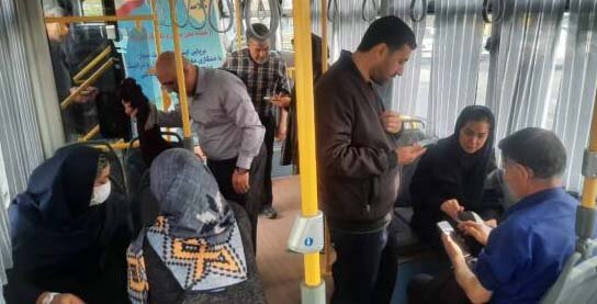 برپایی ایستگاه سلامت سیار ویژه رانندگان ناوگان حمل و نقل عمومی در منطقه ۲۰