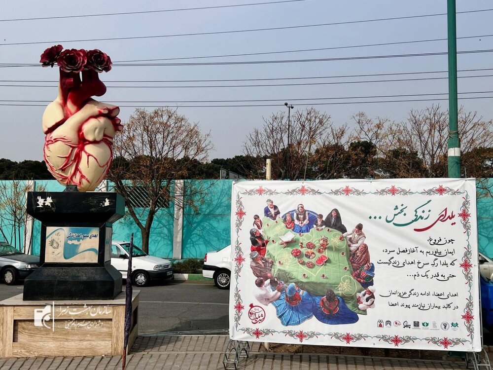 برگزاری مراسم «یلدای زندگیبخش» در قطعه جانآفرینان بهشت زهرا(س)