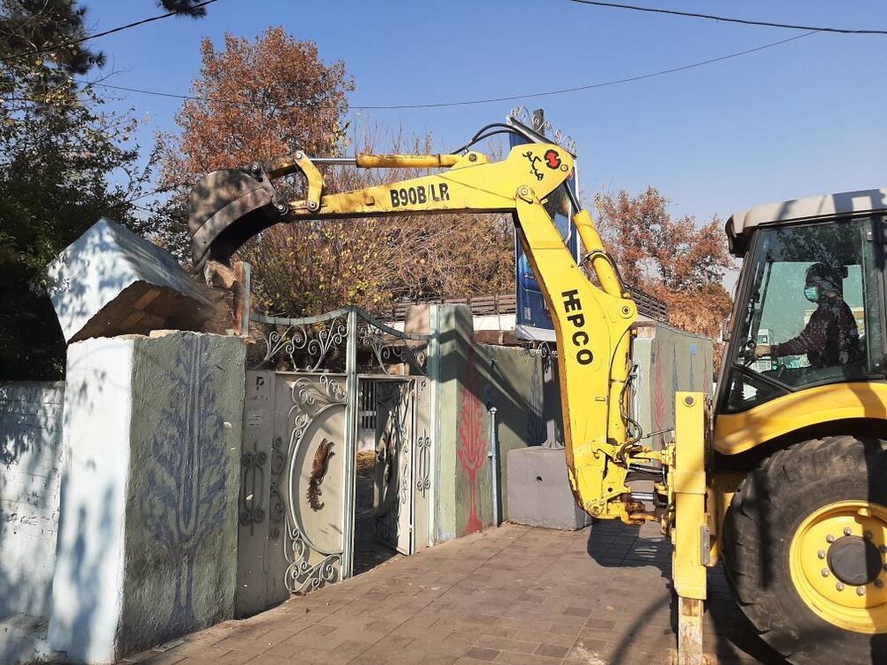 نخستین گام برای تبدیل باغ رعیتچی به بوستان شهری برداشته شد