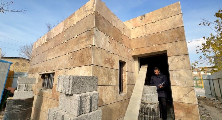 تداوم پروژه ساخت سرویس بهداشتی بوستان عطر یاس در منطقه ۲۰