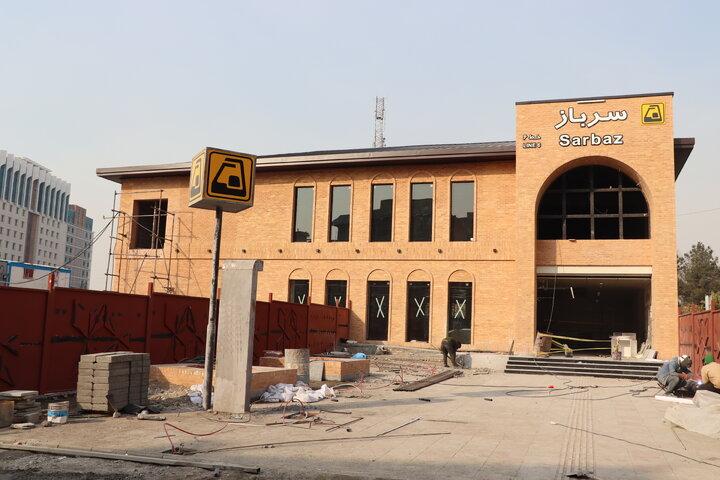 خلق آثار هنری در ایستگاه‌های شبکه مترو تهران