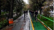 ایمن‌سازی و احیای مسیر دوچرخه بلوار کشاورز در منطقه ۶