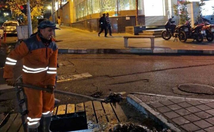 آماده‌باش خدمات شهری منطقه ۶ به منظور کنترل و مهار بارش‌ها