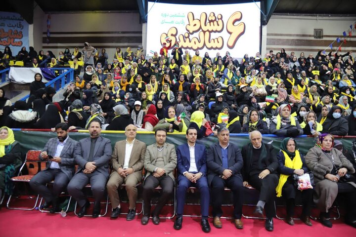 افتتاحیه رقابت‌های "نشاط سالمندی" با حضور ۲۰۰۰ نفر از سالمندان شهر تهران