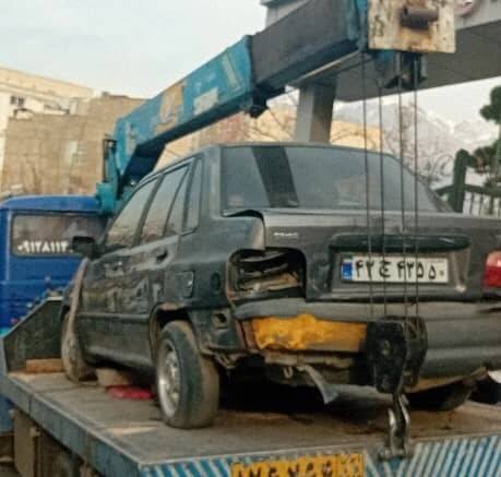 ‍ جمع‌آوری خودروهای اسقاطی از معابر منطقه یک با مطالبه شهروندان