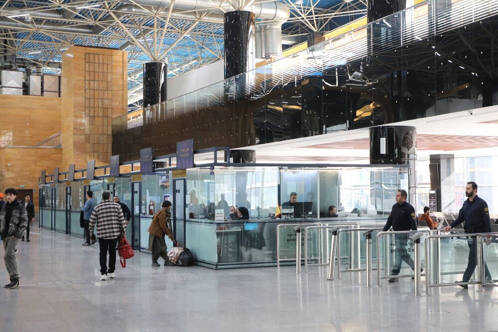 ارتقای کیفیت خدمات در پردیس مسافربری شرق تهران