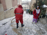 استقرار ۳۰۰ دستگاه ماشین‌آلات برف‌روبی در نقاط برف‌گیر منطقه یک