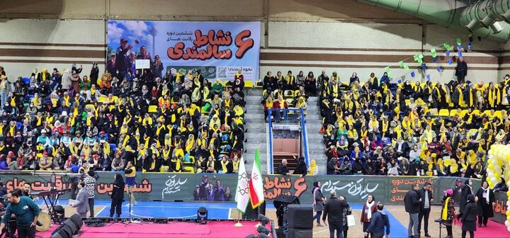 افتتاح ششمین دوره رقابت‌های نشاط سالمندی در منطقه ۸ 