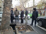 بازدید میدانی معاون خدمات شهری منطقه ۱۱ از معابر شهری