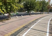 احداث پیاده‌رو در بلوار شهید دادمان در منطقه ۲