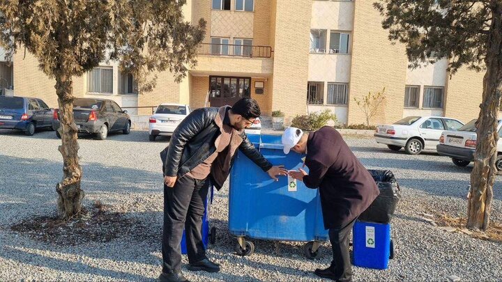 آموزش تفکیک از مبدأ و برنامه نوماند در دانشکده کشاورزی در منطقه ۲۲