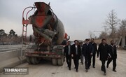 بازدید شهردار تهران از پروژه بزرگراه یادگار امام(ره)