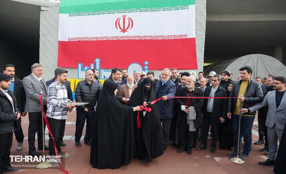 مراسم بهره‌برداری از چهار پروژه عمرانی در غرب پایتخت