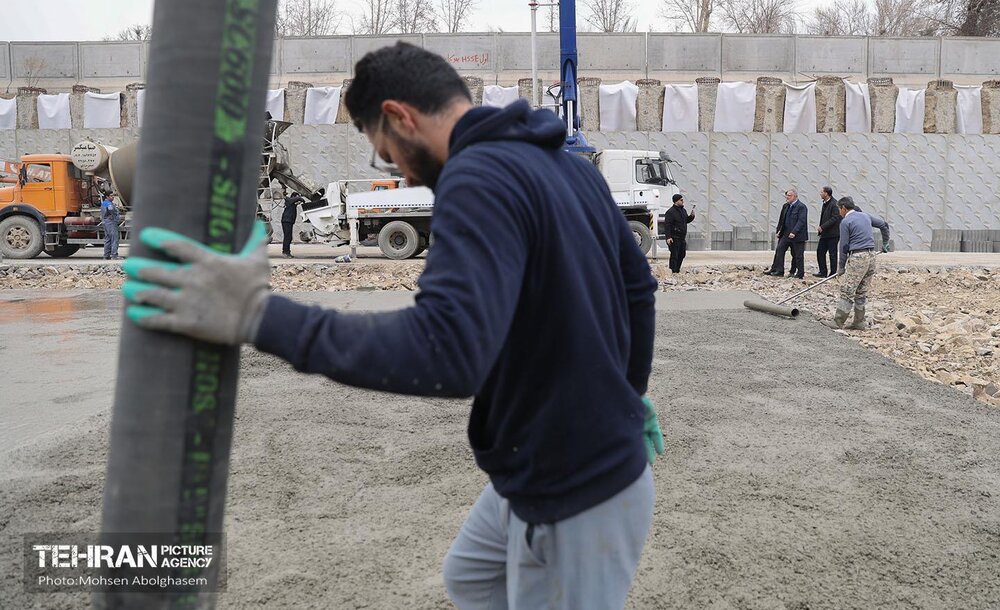 بازدید شهردار تهران از پروژه بزرگراه یادگار امام(ره)