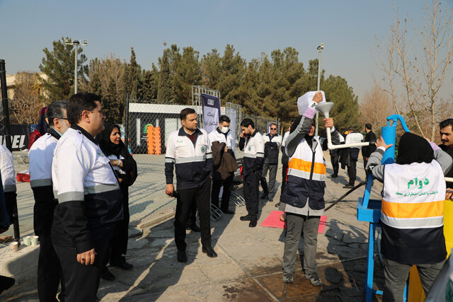 برگزاری دومین برنامه رقابتی مسابقات تخصصی داوطلبان واکنش اضطراری محله (دوام)