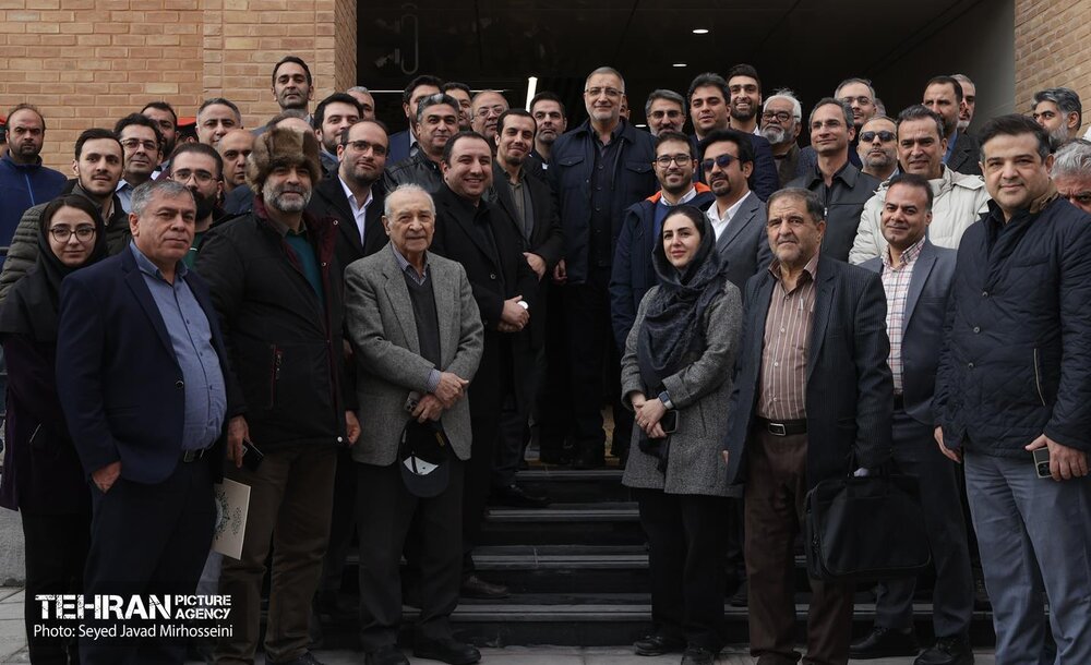 آیین افتتاح ایستگاه مترو سرباز وطن