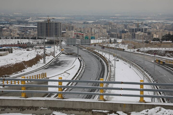 فعالیت ۷ سایت برف روبی در منطقه ۲۲
