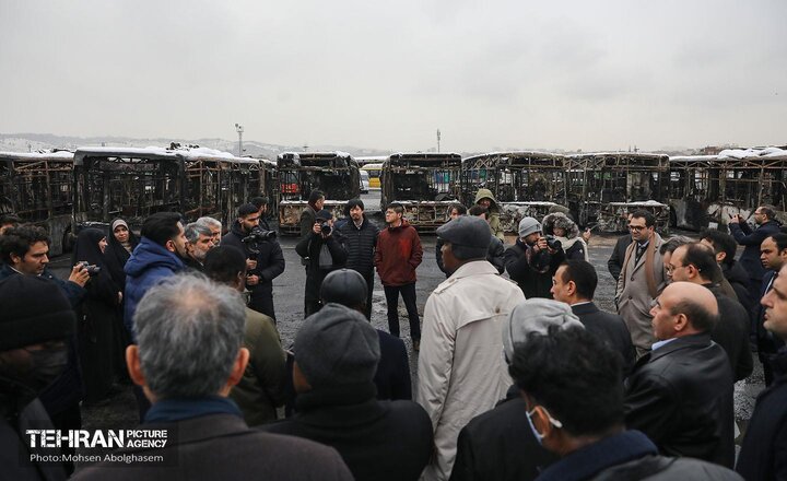 بازدید سفرا از تخریب اموال عمومی