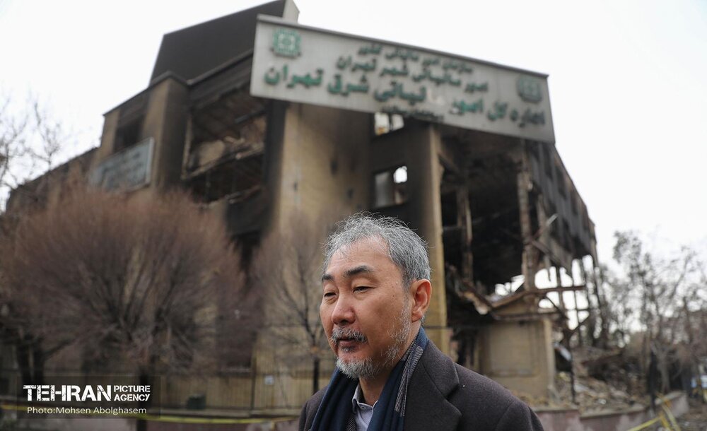 بازدید سفرا از تخریب اموال عمومی شهر