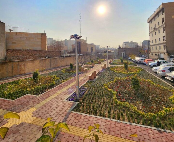 احیای فضاهای بلااستفاده و تبدیل آن به بوستان