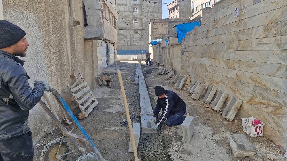 آغاز نوسازی گسترده معابر و زیرساخت‌های محله بهشتی پس از ۴۰ سال