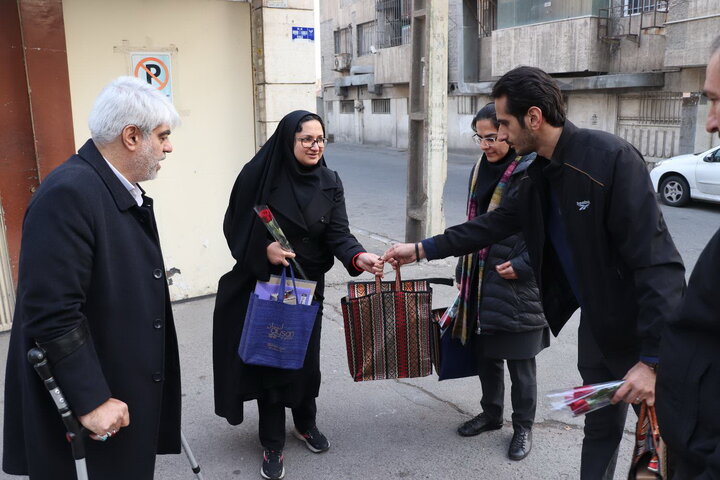 قدردانی از صبر و شکیبایی همسایگان ایستگاه مترو مریم مقدس (س)