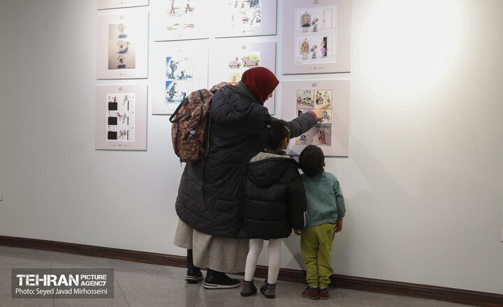 اختتامیه دوازدهمین دوره دوسالانه بین‌المللی کاریکاتور تهران