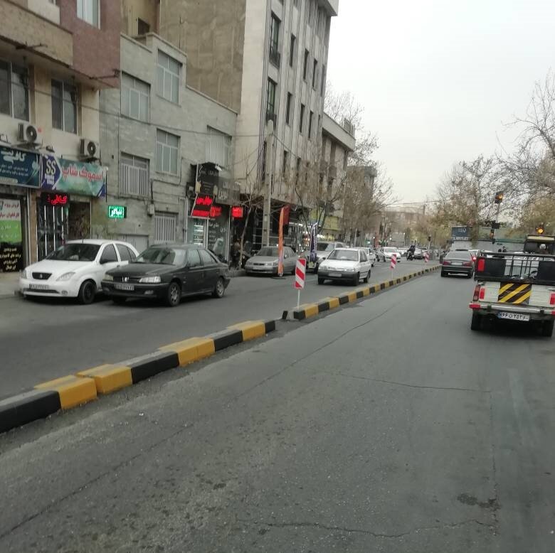 اتمام پروژه اصلاح هندسی محور غربی منطقه ۴/ روان‌سازی و ارتقای ایمنی ترافیک در شمال شرق پایتخت