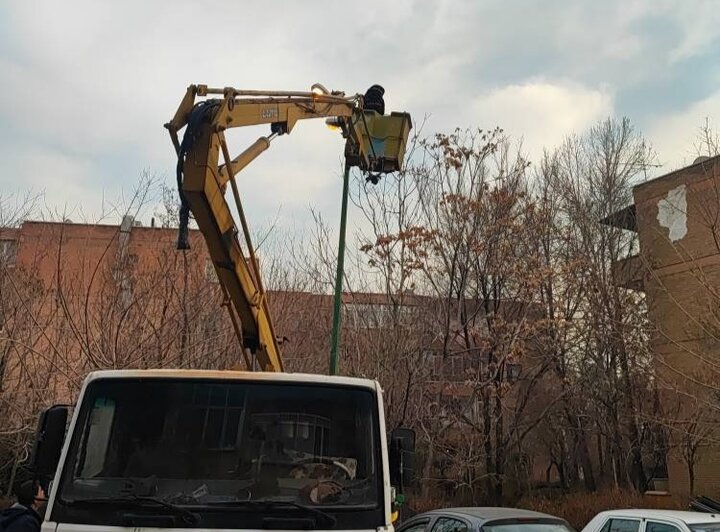 رفع خاموشی بوستان‌های محلی منطقه ۲۲