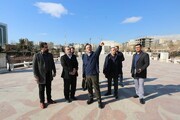 بازدید مدیرکل حوزه شهردار تهران از مجموعه عباس‌آباد