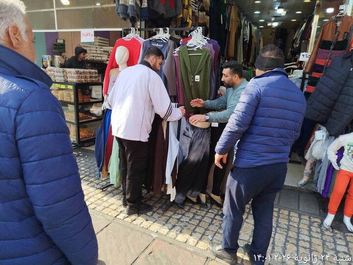 نظارت مستمر معبربانان منطقه ۶ بر فعالیت اصناف و بازارهای پر رفت و آمد