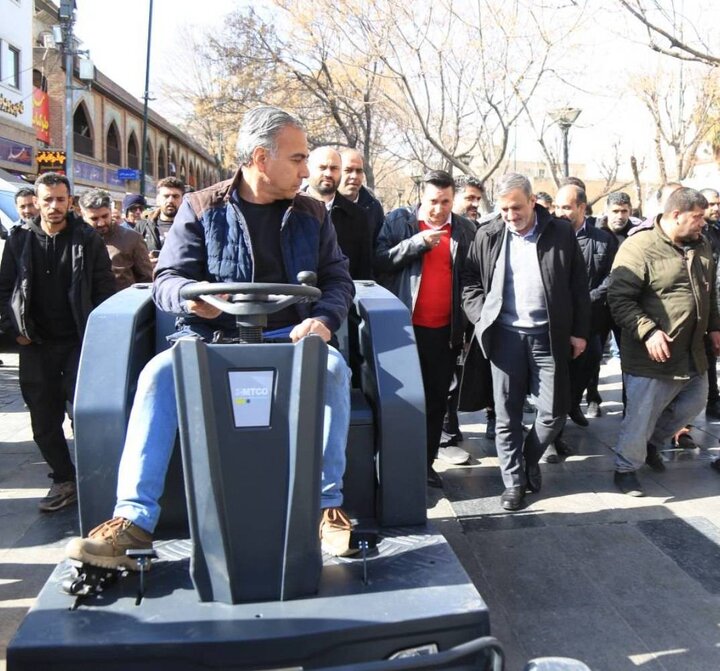 ورود نسل تازه تجهیزات شهری به منطقه ۱۲