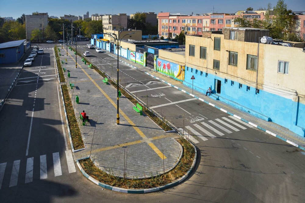 احداث و بازسازی ۵ میدان در منطقه ۱۴