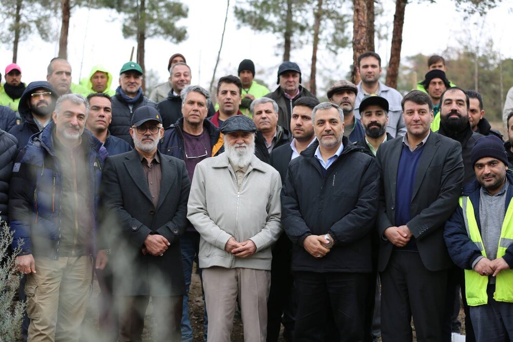 آغاز کاشت ۲۵ هزار اصله نهال غیرمثمر در بوستان چیتگر