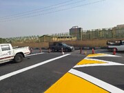 ارتقاء ایمنی شاهراه‌های ارتباطی منطقه ۱۸ با اجرای ۴ کیلومتر خط‌کشی محوری