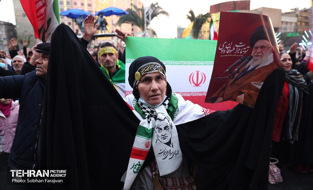 جشن نیمه‌شعبان در میدان ولی‌عصر (عج)