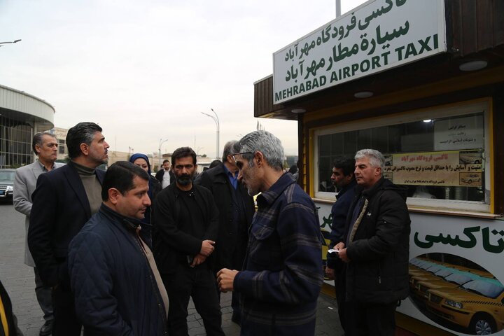 بکارگیری ون‌های جدید وانا در فرودگاه مهرآباد/ توسعه مسقف‌سازی و تجهیز پایانه‌ تاکسیرانی فرودگاه مهرآباد