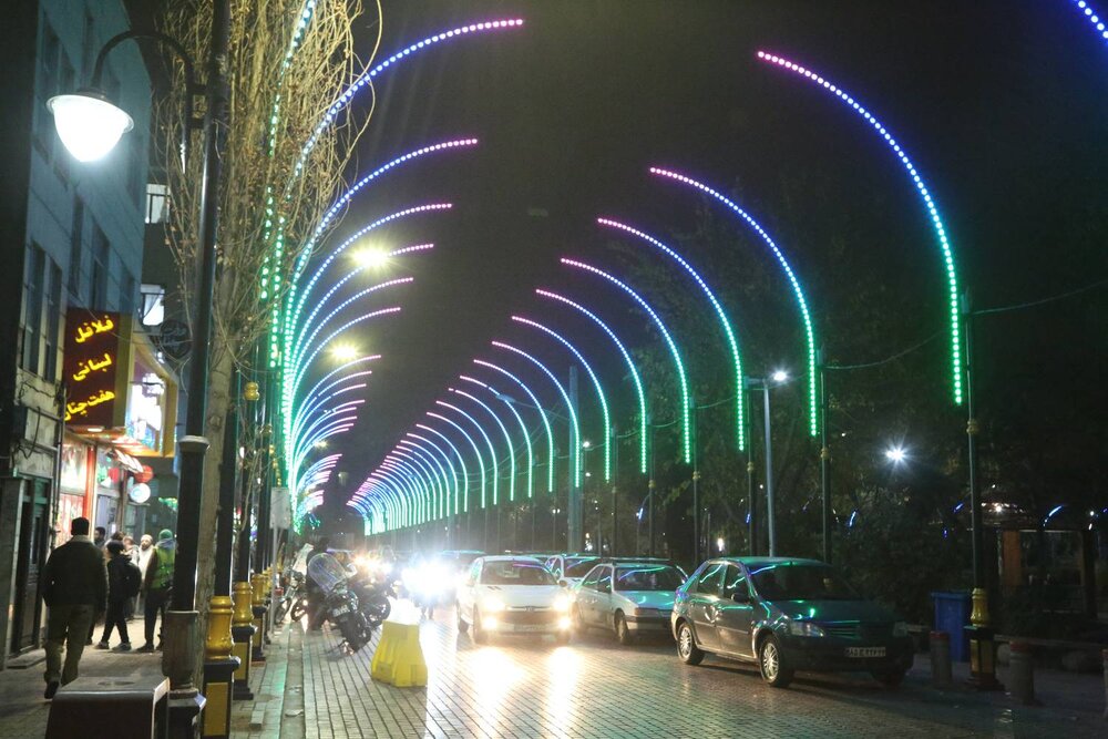 بهرهبرداری از گذر گردشگری ۲۶۰۰ متری در خیابانهای عرب، بریانک و دعوتی