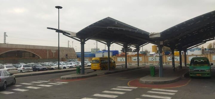 نوسازی ۳ سرپناه ایستگاه اتوبوس در منطقه ۲۲