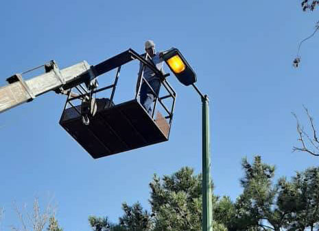 تعویض ۸۰۰ سرچراغ در بوستان جنگلی چیتگر